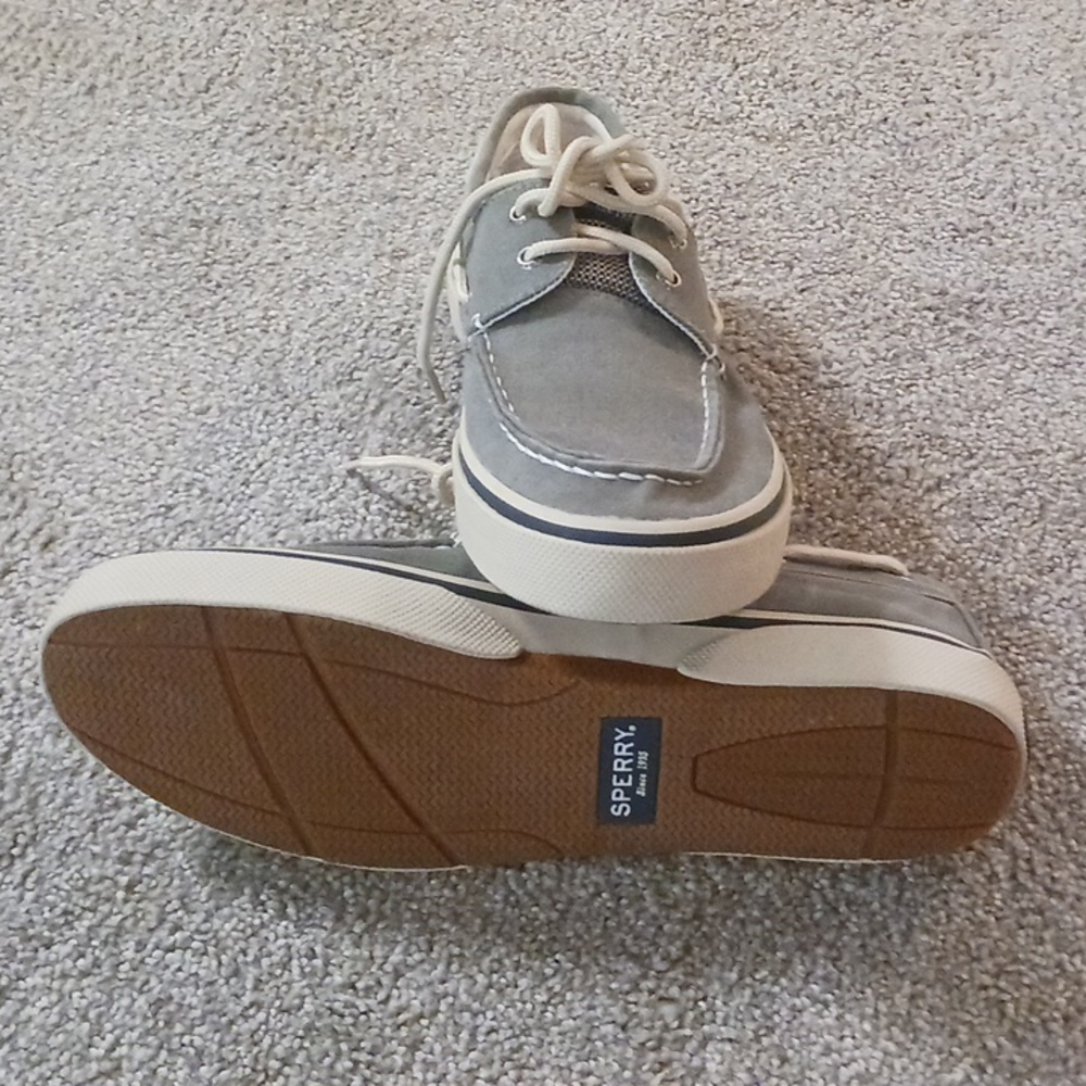 Mens Sperry topsider shoe, size 10, gray. Never worn. Brand New condition! - Picture 4 of 8